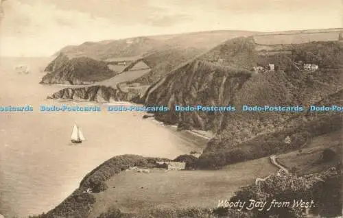 R595169 Woody Bay from West F Frith No 61088 1914