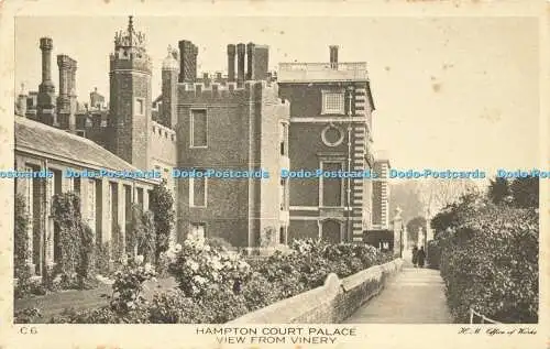 R589271 C6 Hampton Court Palace Blick vom Weingut H M Office of Works Rembrandt I