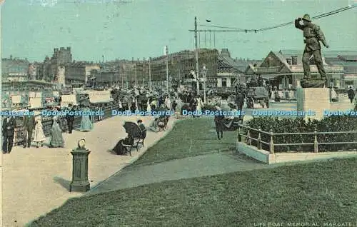 R593017 Margate Lifeboat Memorial B und R 1916