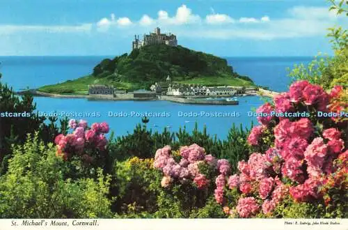 R589278 St Michaels Mount Cornwall E Ludwig Hinde