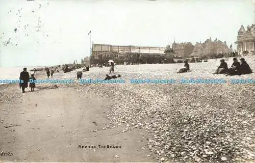 R593041 Bexhill The Beach E T W D 1904