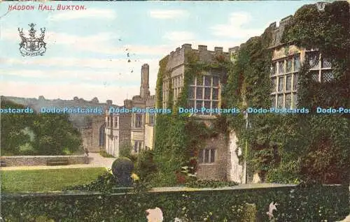 R595229 Buxton Haddon Hall H Headington 1905