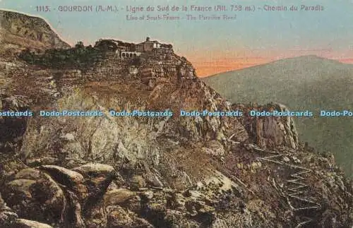 R589341 1113 Gourdon A M Line of South France Paradise Road Giletta