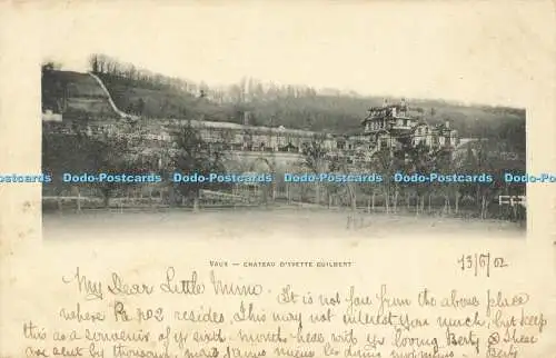 R597283 Vaux Chateau d Yvette Guilbert A Breger Freres 1902