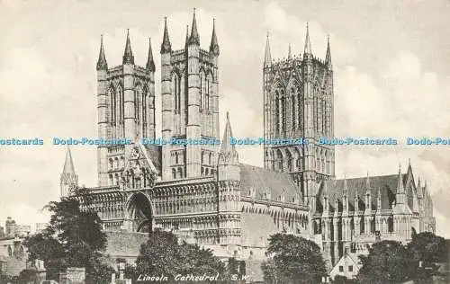 R593141 Lincoln Cathedral S W Milton Bros