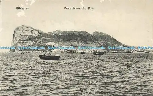 R597321 Gibraltar Rock from Bay V B Cumbo