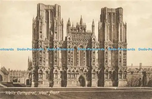 R595302 Wells Cathedral West Front F Frith No 23867