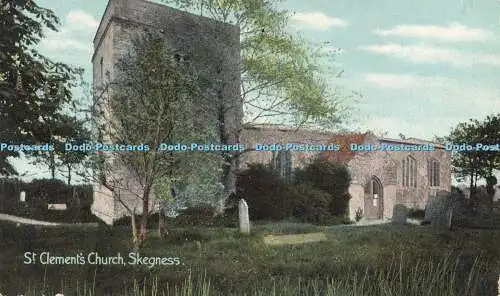 R589399 St Clements Kirche Skegness Kunst Postkarten christliche Romane veröffentlichen