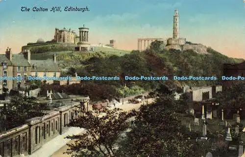 R589405 Calton Hill Edinburgh Reliable Series W R and S 1916