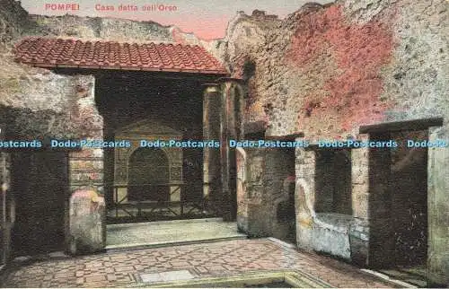 R593158 Pompei Casa detta dell Orso Trampetti e Migliaccio