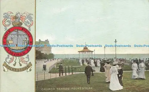 R589410 Church Parade Folkestone B and Rs Camera Series No 250 1906