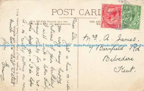 R591286 Patmos Clark Schrift Geschenk Mission Francis C Brading