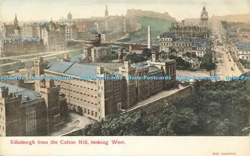 R597344 Edinburgh von Calton Hill mit Blick auf West Hills Sunderland