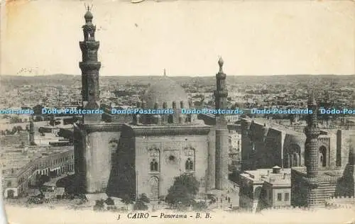 R597349 3 Kairo Panorama B B Caire 1919