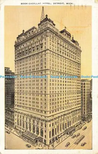 R591300 Buchen Cadillac Hotel Detroit Mich Direction National Hotel Management E C