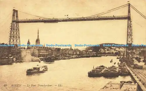 R597352 35 Rouen Le Pont Transbordeur LL