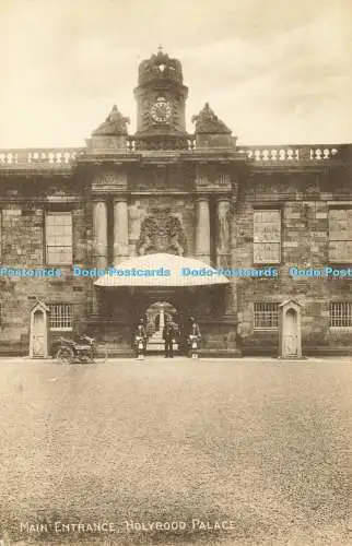 R591324 Haupteingang Holyrood Palace