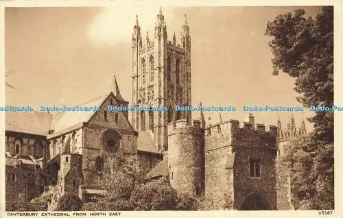 R589456 Canterbury Cathedral from North East V5187 Photochrom