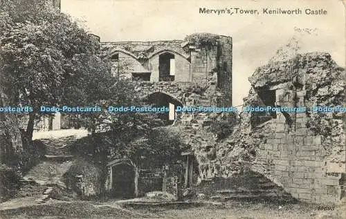 R593212 Kenilworth Castle Mervyn Tower 1904