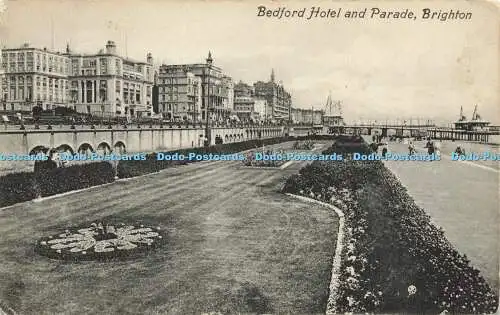 R597399 Bedford Hotel and Parade Brighton Brighton Palace Serie Nr. 1078 1914