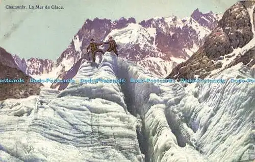 R589486 Chamonix La Mer de Glace 479 Louis Burgy Lausanne