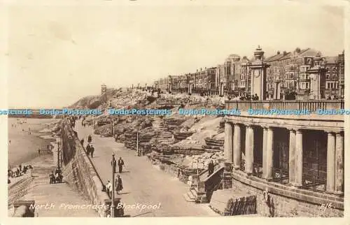 R593242 Blackpool North Promenade 1954