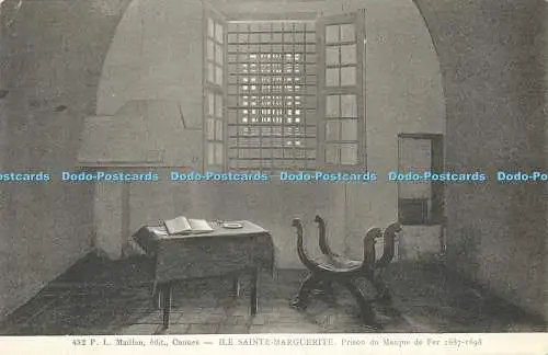 R593268 Ile Sainte Marguerite Prison du Masque de Fer 1678 1698 P L Maillan