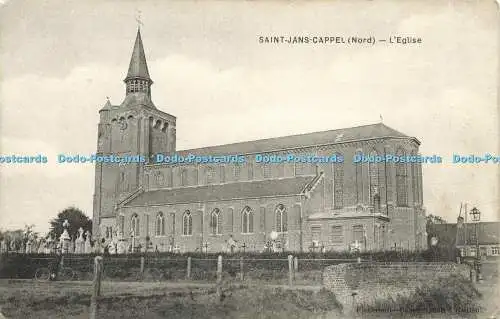 R597429 Saint Jans Cappel Nord LEglise Ficheroulle