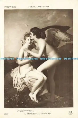 R589511 No 328 Musee du Louvre F Gerard LAmour et Psyche 153 A Noyer Paris