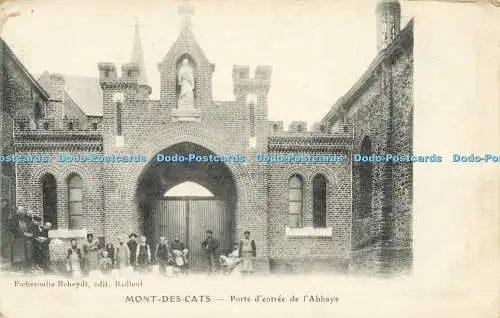 R597435 Mont des Cats Porte dentree de lAbbaye Ficheroulle Beheydt Bailleul Imp