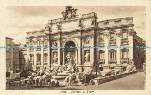 R595421 Roma Fontana di Trevi A Scrocchi