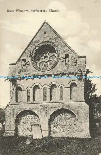 R591405 Rosette Fenster Barfrestone Church 153218 L R Hampshire