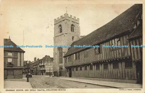 R593299 Stratford on Avon Grammar School and Guild Chapel J Ward Sonderfoto