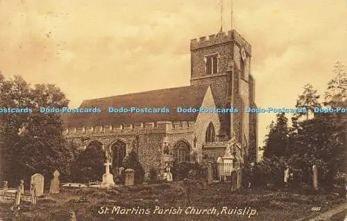 R593331 Ruislip St Martins Parish Church H R Hailey 1913