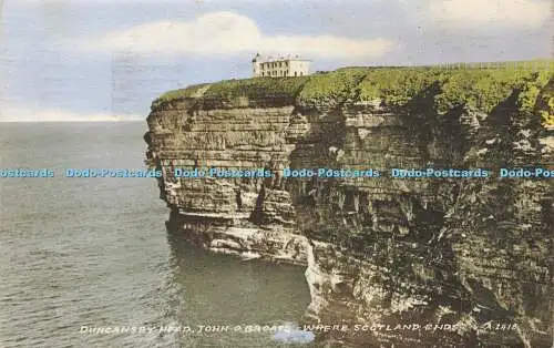 R595474 Duncansby Head John O Groats Where Scotland Ends J B White Best of All S