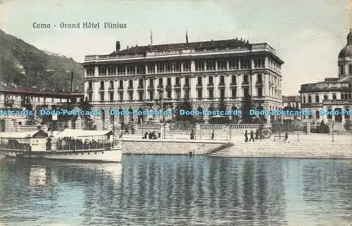 R595485 Como Grand Hotel Plinius R E V 1911