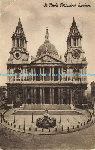 R591466 St Pauls Cathedral London Selfridge 1935