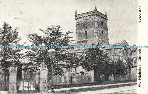 R593359 Leicester St Nicholas Church 1907