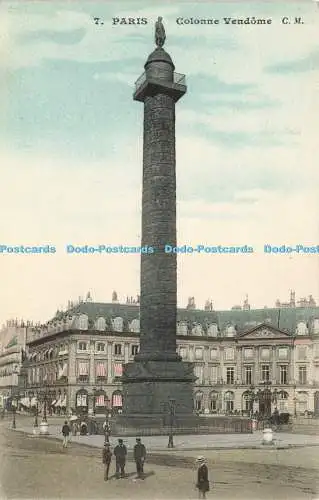 R591478 7 Paris Colonne Vendome C M