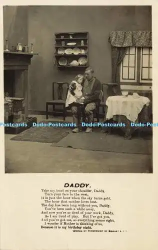 R589604 Daddy Take my head on your shoulder Daddy Boosey Bamforth