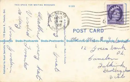 R593368 Kanada Toronto Casa Loma Royal Specialty Sales Farbbild 1955