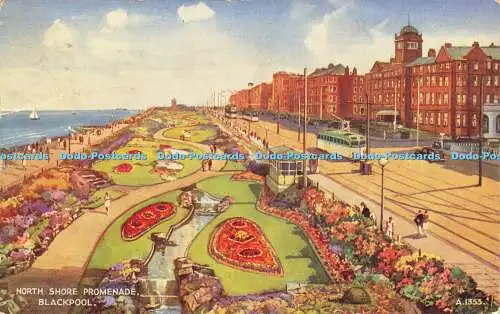 R597527 North Shore Promenade Blackpool A 1353 Kunstfarbe Edward Hailey Valentin