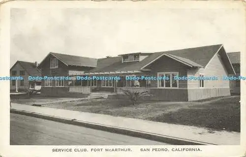 R593370 California San Pedro Fort McArhur Service Club Western Publishing und Nr.