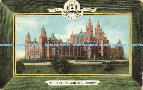 R595515 Let Glasgow Flourish Art Galleries Glasgow Record Series W N Co G 1908