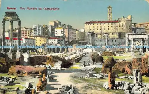 R595516 Roma Foro Romano col Campidoglio