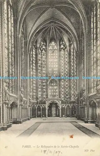 R591492 43 Paris Le Reliquaire de la Sainte Chapelle ND Phot