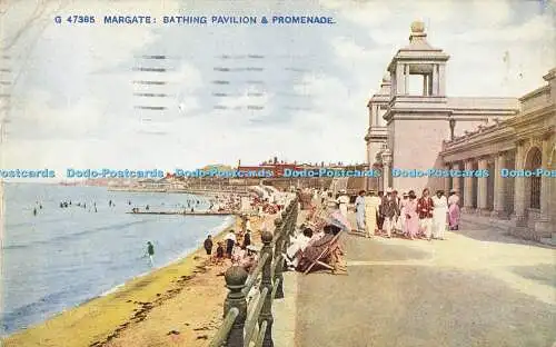 R595521 G 47385 Margate Badepavillon und Promenade Celesque Serie Photochro