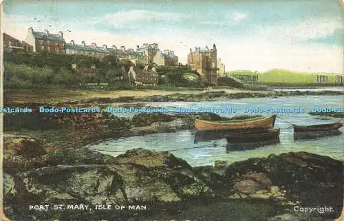 R591506 Port St Mary Isle of Man 1907