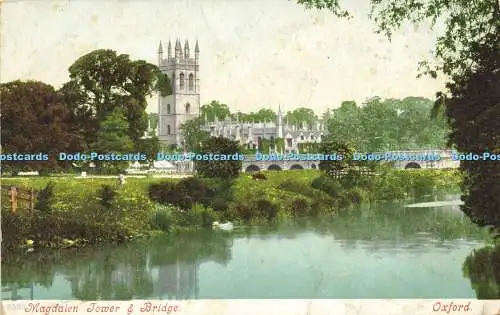 R597554 5325 Magdalen Tower and Bridge Oxford