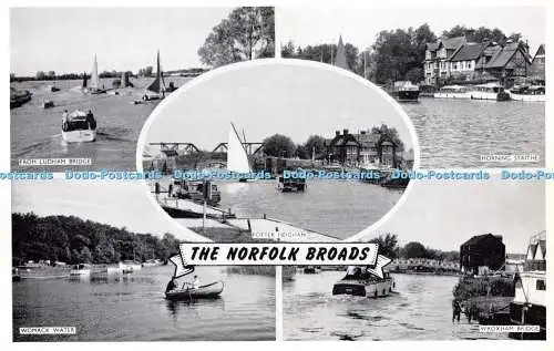 R593410 The Norfolk Broads Potter Heigham Horning Staithe Wroxham Bridge J Salmo